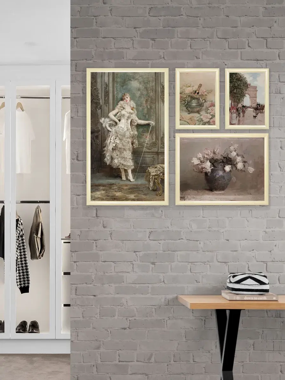 Картины на стену интерьерные на холсте 4 шт