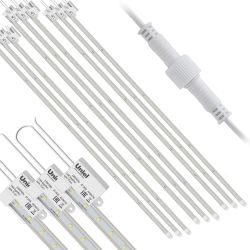 ULY-P91-20W-SPFR-K IP65 AC220V CLEAR KIT09 Светильник для растений светодиодный линейный. 1200мм. Спектр для фотосинтеза. В составе набора из 9-ти штук. TM Uniel