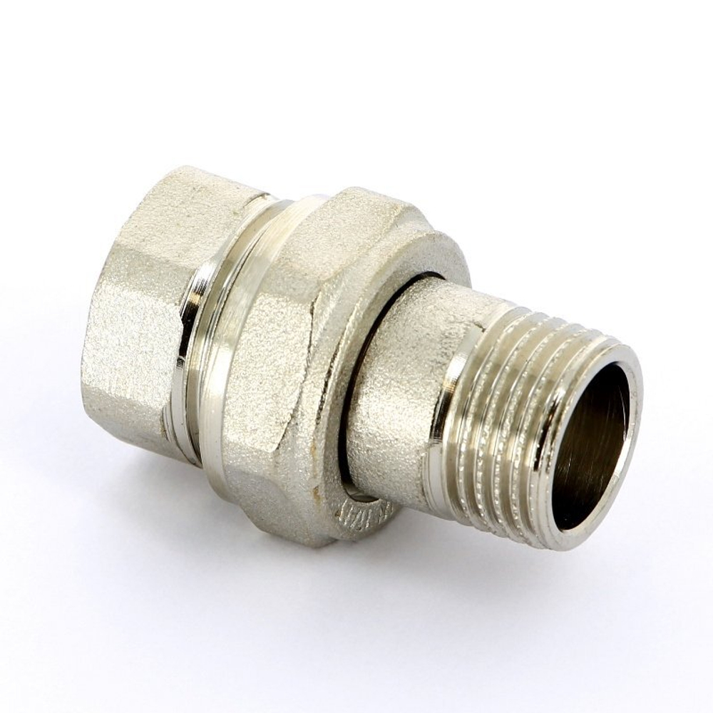 Разъемное соединение НВ 25 (1") американка никель