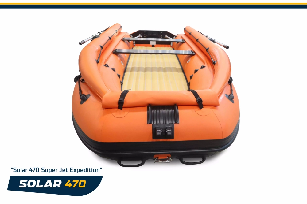 Лодка надувная моторная solar-470 super jet tunnel (expedition)