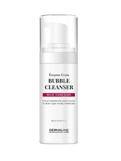 Dermaline Enzyme Grain Bubble Cleanser, Пузырьковая пенка для умывания, 160 мл