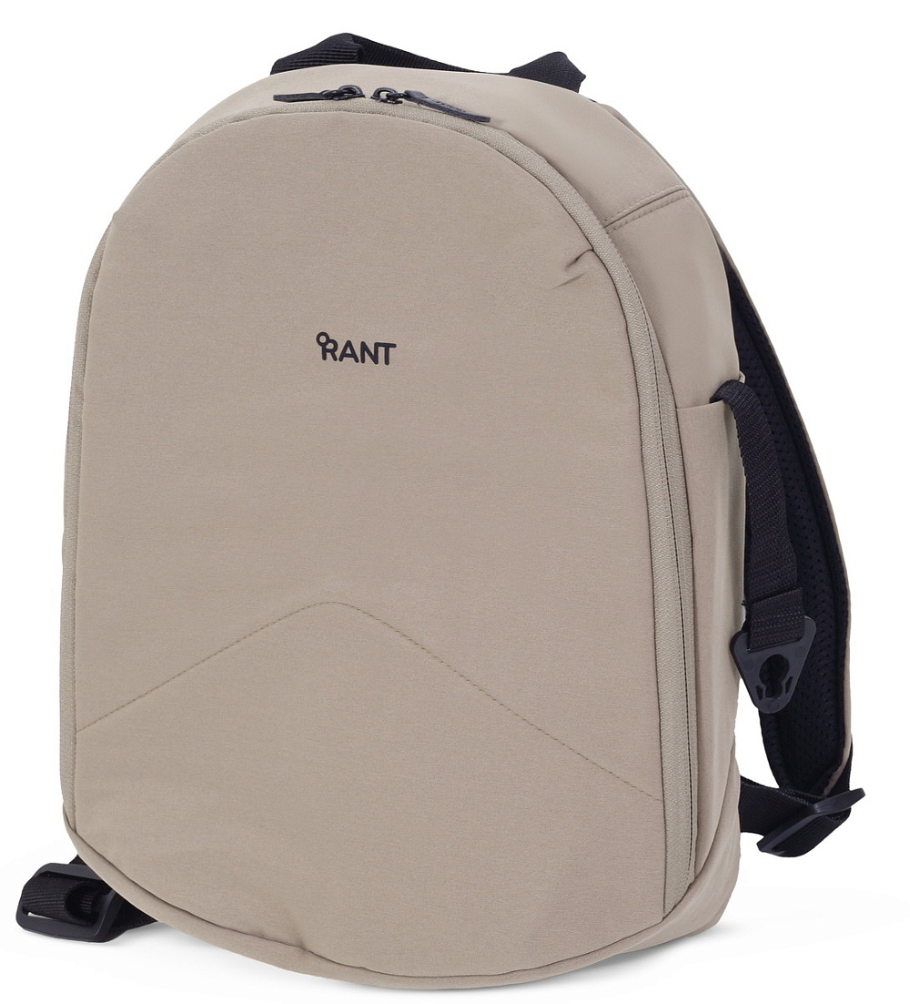 Детская коляска Rant Flex Therm Soft 4 в 1 с автокреслом Miro Black и база Sandy Beige