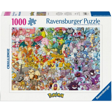 Ravensburger - Пазл Pokemon Challenge 1000 элементов. 004608 / артикул   004608  / GTIN 4005555004608