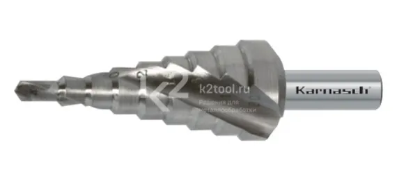 Ступенчатое сверло Ø 4-20 мм, Karnasch, арт. 20.1448U