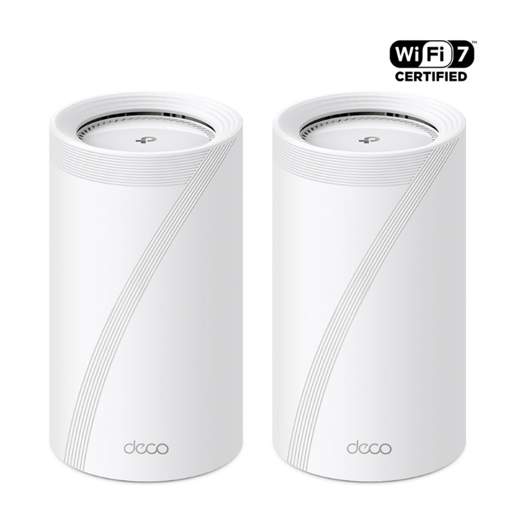 TP-Link Deco BE85 (2-pack) BE19000 Трехдиапазонная домашняя Mesh-система Wi-Fi 7
