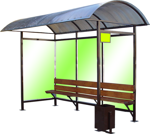 Остановочный павильон А-100