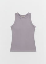 Базовый топ из эластичного хлопка