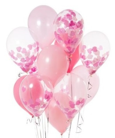 Букет шаров "Розовая Принцесса"