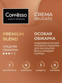 Кофе в дрип-пакетах Coffesso Crema Delicato, 5 шт