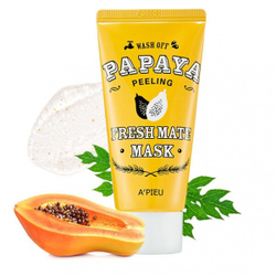 Fresh Mate Маска для лица очищающая с папайей A'PIEU Fresh Mate Papaya Mask (Peeling) 50мл