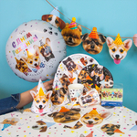 Фольгированный шар «С Днем Рождения. Собачки», 46 см