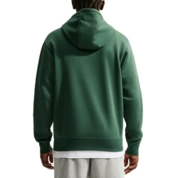 Куртка теннисная Nike Club Fleece Pullover - fir/fir/white