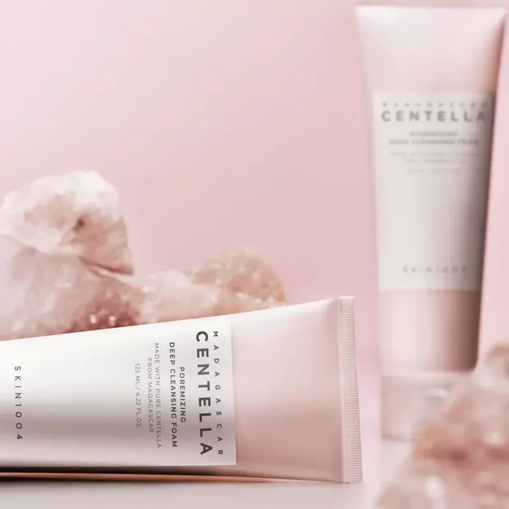 SKIN1004 Очищающая пенка для лица для сужения пор Madagascar Centella Poremizing Cleansing Foam,125 мл