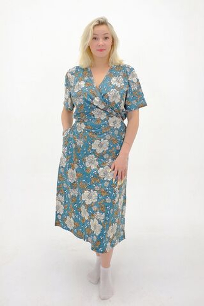 Халат женский "Х-3 К.П" на запах (СТИЛЬ)