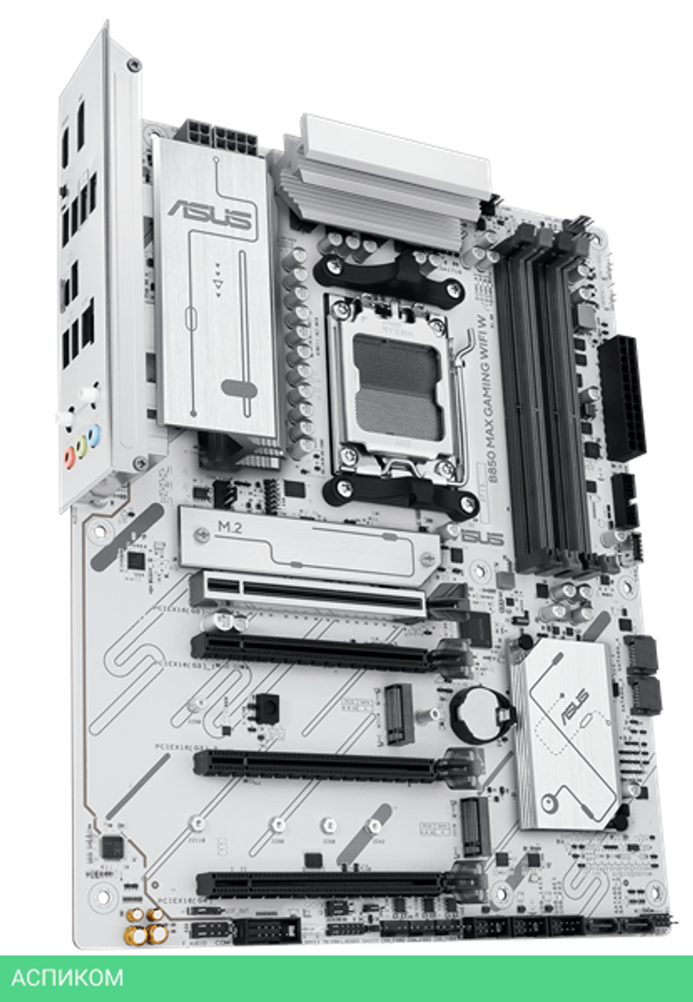 Материнская плата Asus B850 Max Gaming WiFi W (90MB1M10-M0EAY0)