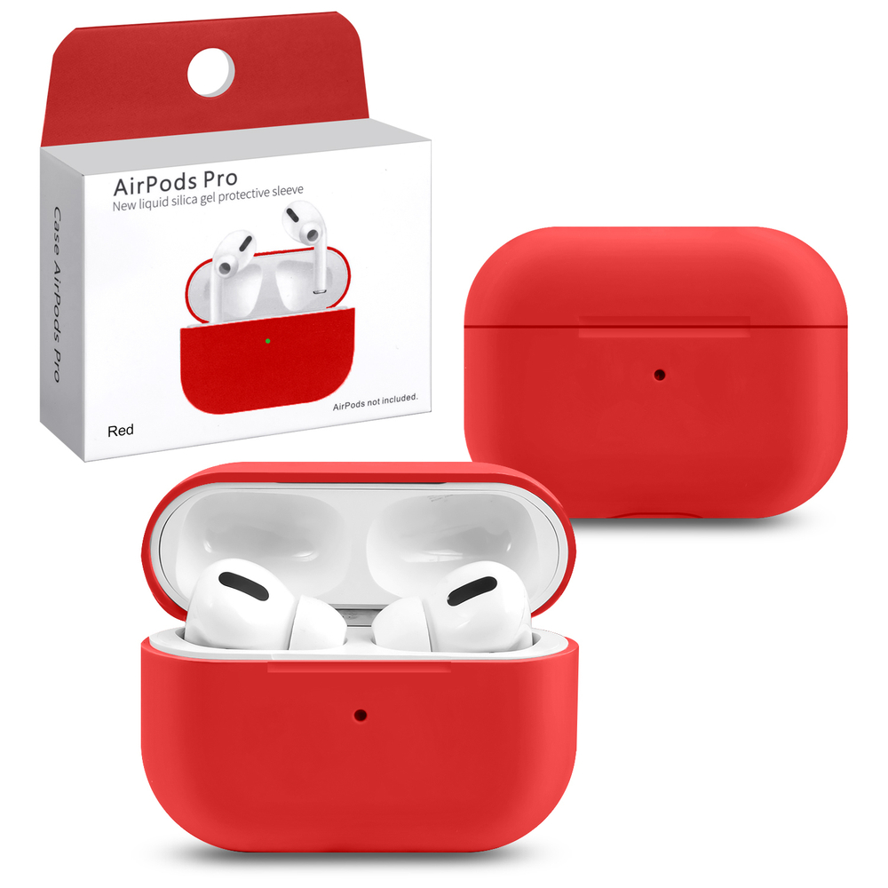 Чехол для AirPods Pro Slim Red (красный)