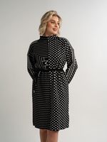 Платье Латута (черно-белое) П15105-18М LT Collection