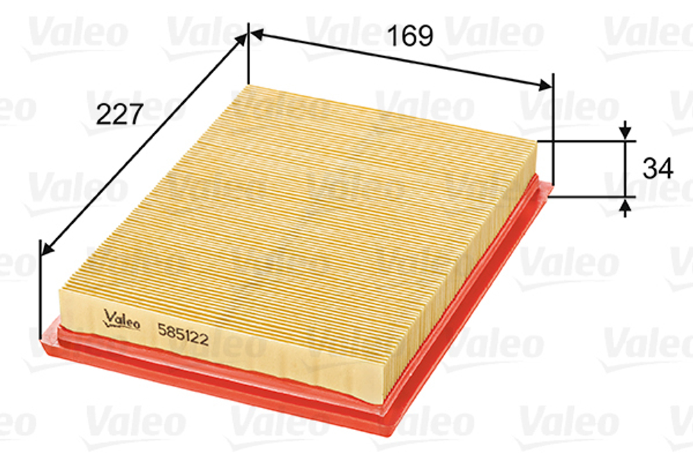 VALEO - 585122-VAL - Air Filter
