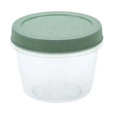 Банка для продуктов Ролл 0,55л Микс (разноцветный) 110x110x85 мм