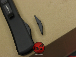 Кнопка черная для ножа Microtech Ultratech серии А+++