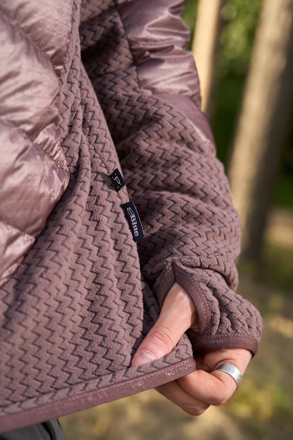 Куртка Nothomme Blue Pertex Quantum Diamond Shield Down Jacket "Deep Purple"