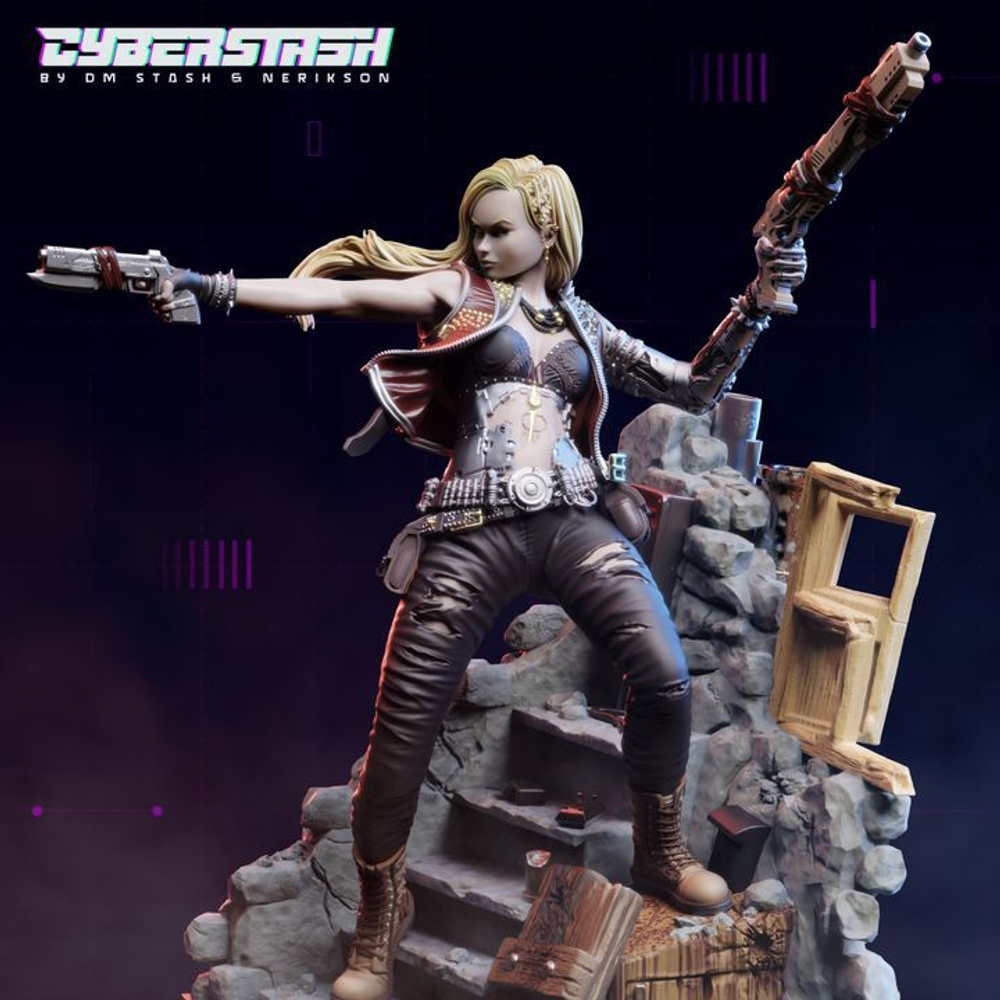 Миниатюры Киберпанк Cyberpunk 32мм 75мм
