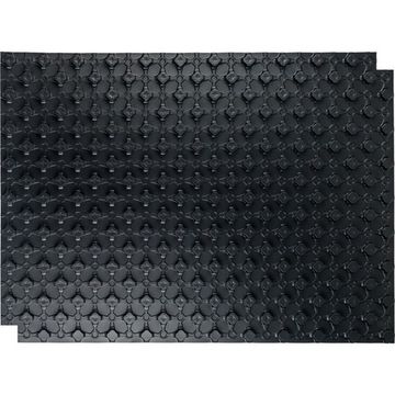 Мат для тёплого пола Stout 1100х800х20 мм чёрный с бобышками и теплоизоляцией (SMF-0001-110802)