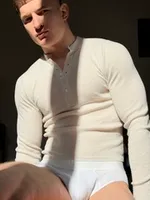 Кремовый лонгслив 