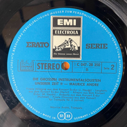 Винтажная виниловая пластинка LP Maurice Andre (Германия 1974)