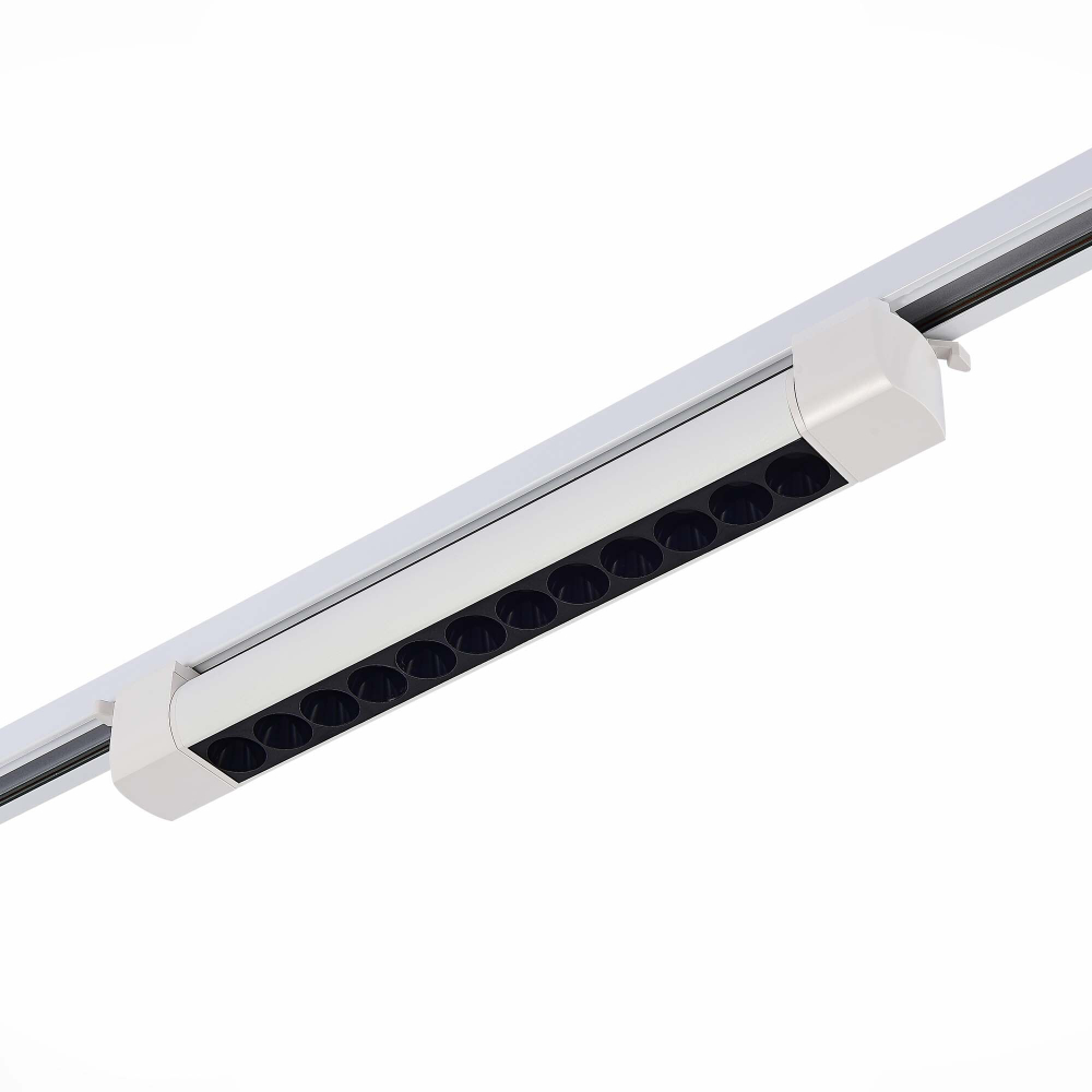 ST367.536.20 Св-к трек. Белый LED 1*20W 3000K 1 750Lm Ra&gt;90 36° IP20 L387xW49xH54 170-240V Однофазная трековая система