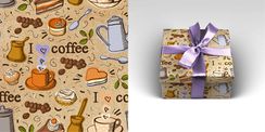 Hədiyyə kağızı \ Упаковочная бумага Кофебрейк 70 х 100 см