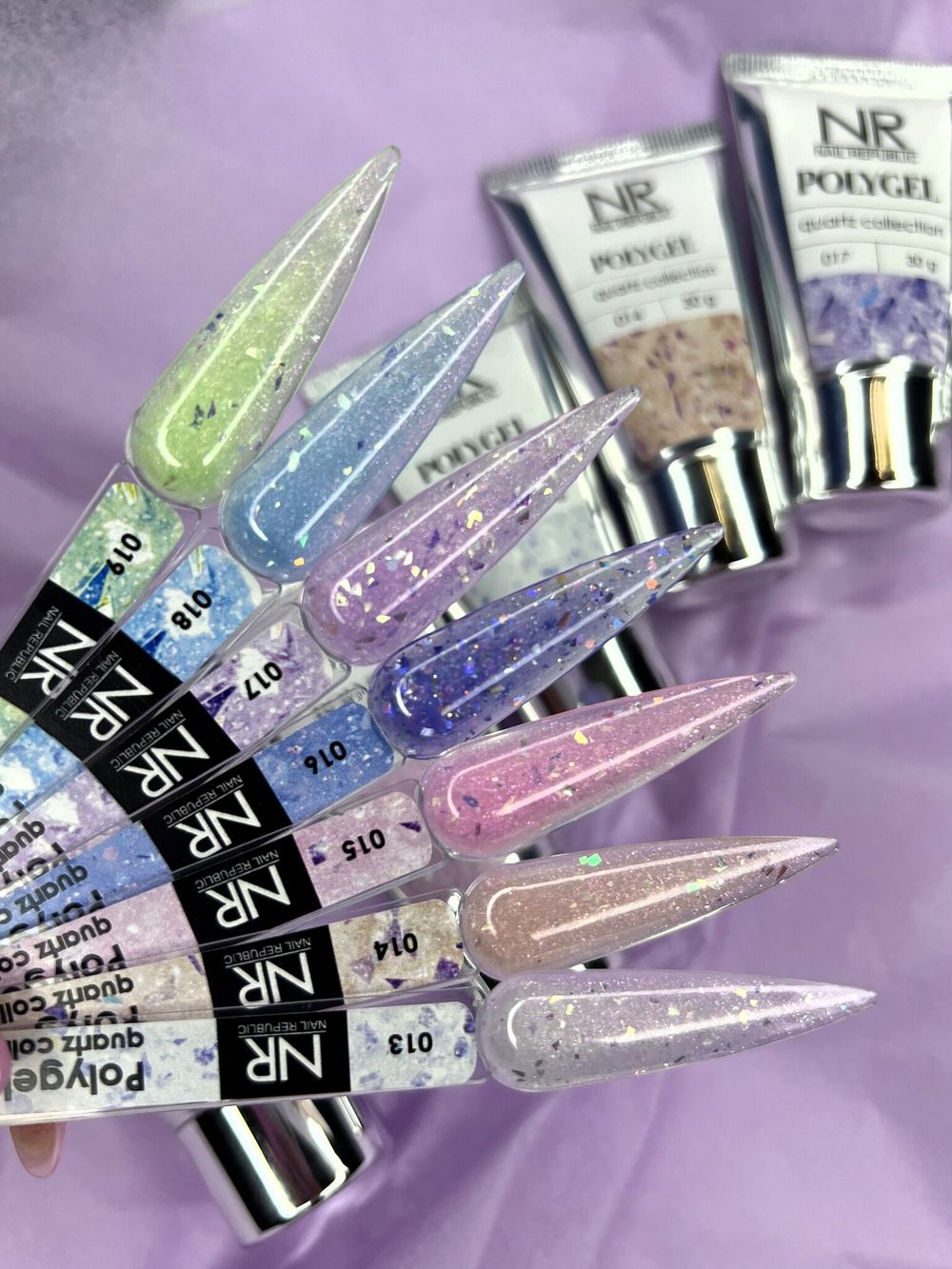 NR Polygel Quartz - Полигель для моделирования ногтей