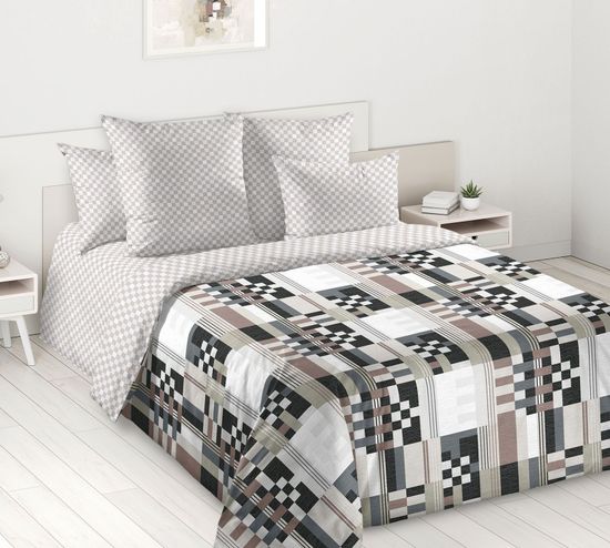 Евро комплект постельного белья Эрнесто поплин