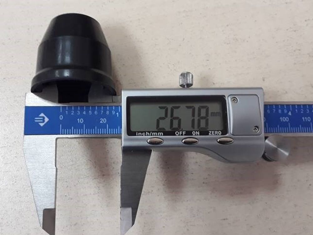 Насадка / колпак защитный, чёрный, пластиковый, для ручного плазменного резака M7500/15000 типа Мультиплаз