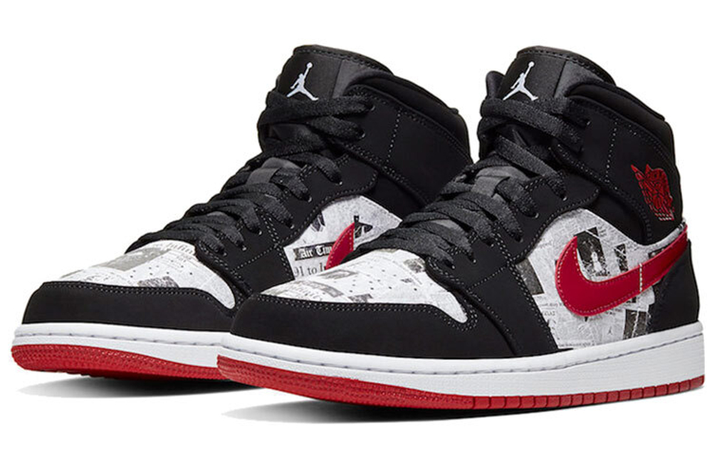 Кроссовки Jordan Air Jordan 1 Mid Se Newspape