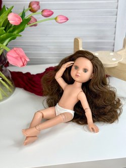Кукла BERJUAN виниловая шарнирная 35см Ева (4820A7)