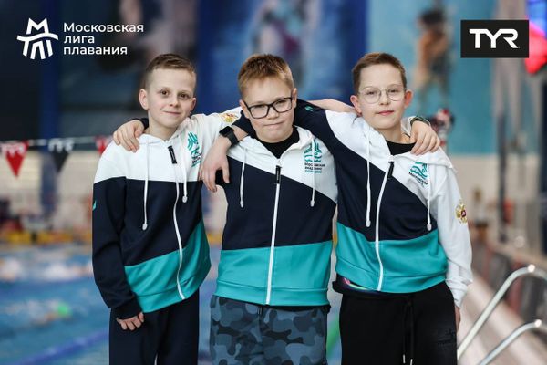 Московская лига плаванья в костюмах Казань из интерлока