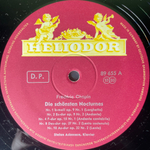 Шопен - Самые красивые ноктюрны (Германия 1964г.)