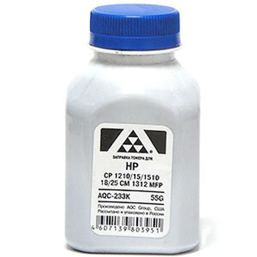Тонер для картриджей HP CB540A/CE320A/CF210A/CF210X Black (55г) (AQC-США) Россия
