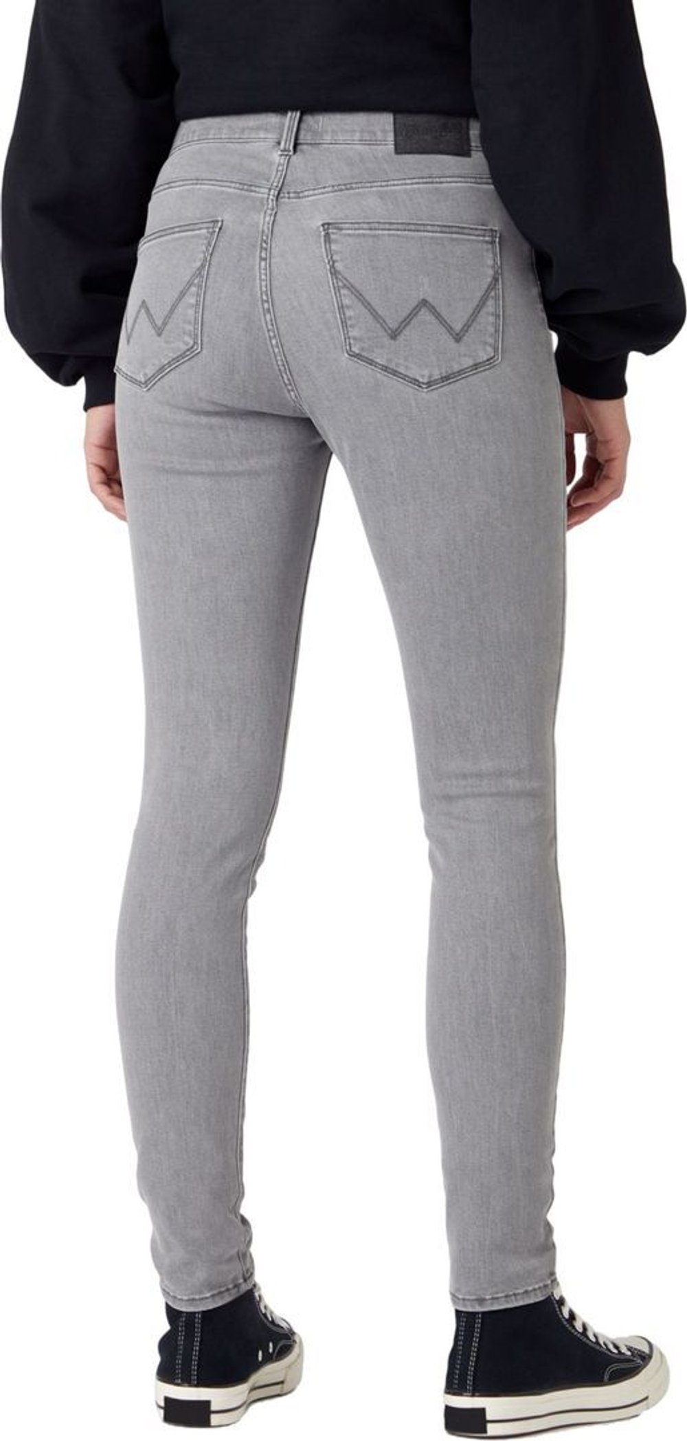 Джинсы Wrangler HIGH RISE SKINNY IMAGINE серый