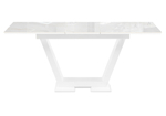 Керамический стол Woodville Иматра 140(180)х80х76 carla larkin, белый