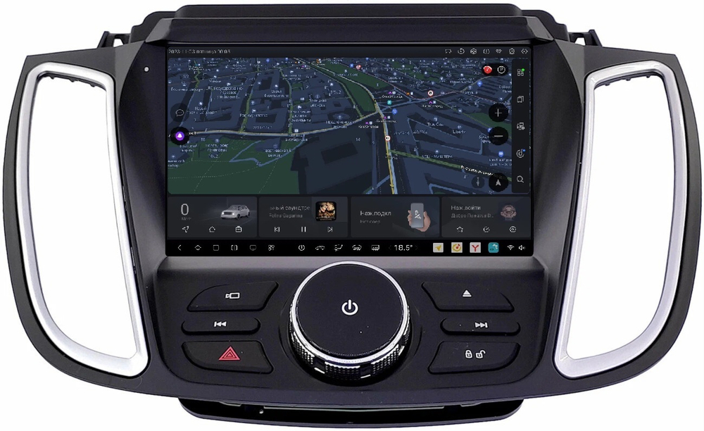 Магнитола для Ford Kuga 2 2017-2019 (SYNC 3) - Carmedia SF-9203-2 QLed+2K, Android 13, UIS7870 (DUDU7), CarPlay, SIM-слот