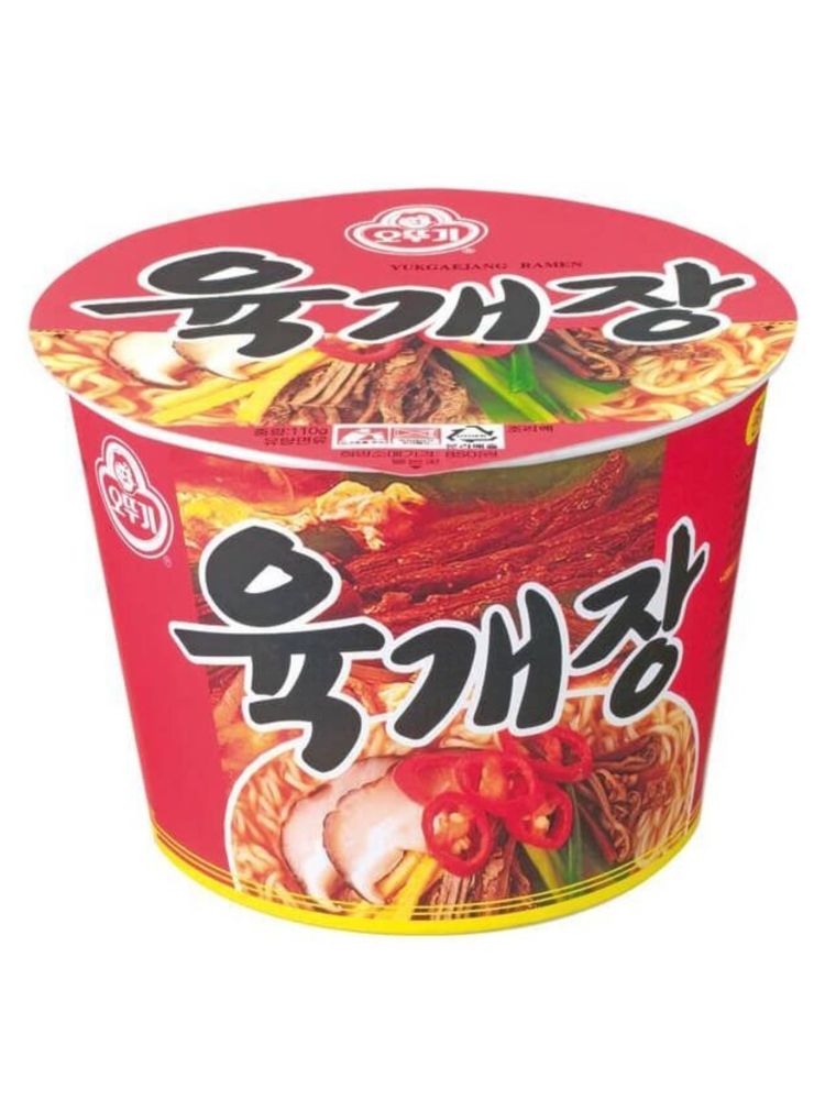 Лапша Юкгеджан Ottogi Yukgaejang 110 г 4 шт