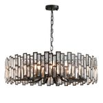 Люстра D8524P/L black/clear