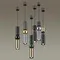 4075/5L L-VISION ODL19 475 черный/золото/зеленый Подвес GU10 1*5W SAKRA