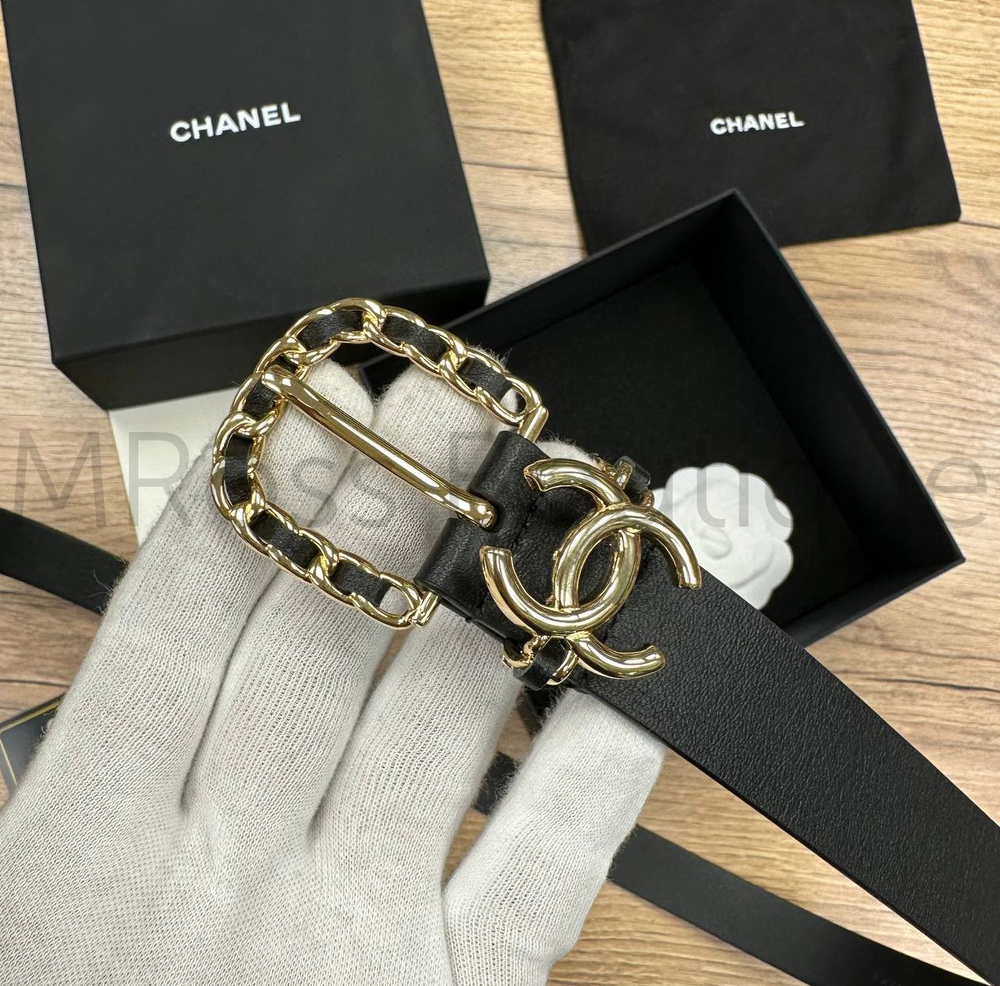 Кожаный ремень Chanel