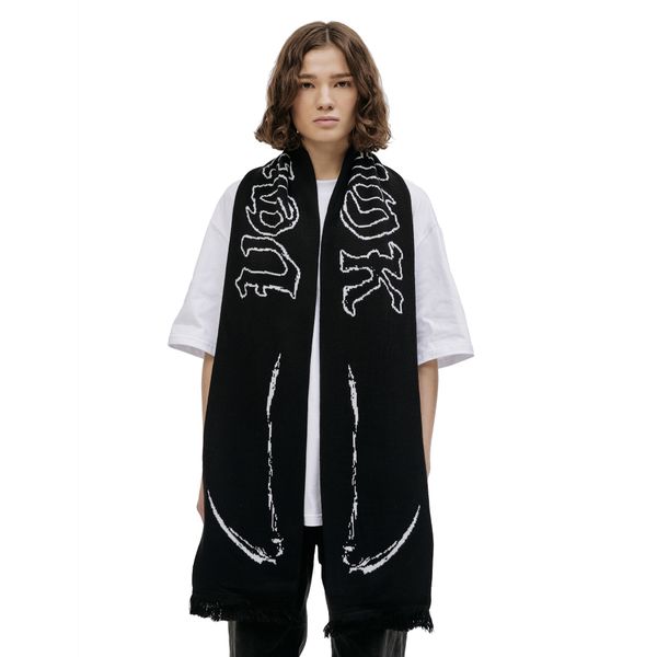 Шарф Death Fucked Up черный - фото 3