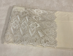 Скатерть 170х270 и 12 салфеток Gamba 1323CK Panna светло-бежевая