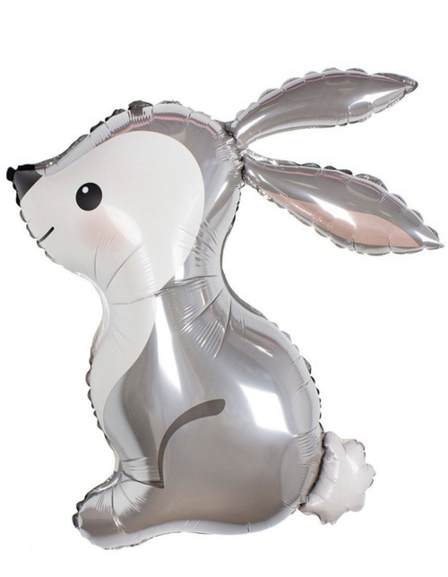 Шар фольгированный Фигура "Лесной Заяц" 31'' с гелием