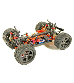 Радиоуправляемый монстр Remo Hobby SMAX UPGRADE (красный) 4WD 2.4G 1/16 RTR